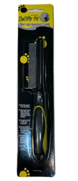 Smarty Pet Plastic Handle Single Sided Comb
