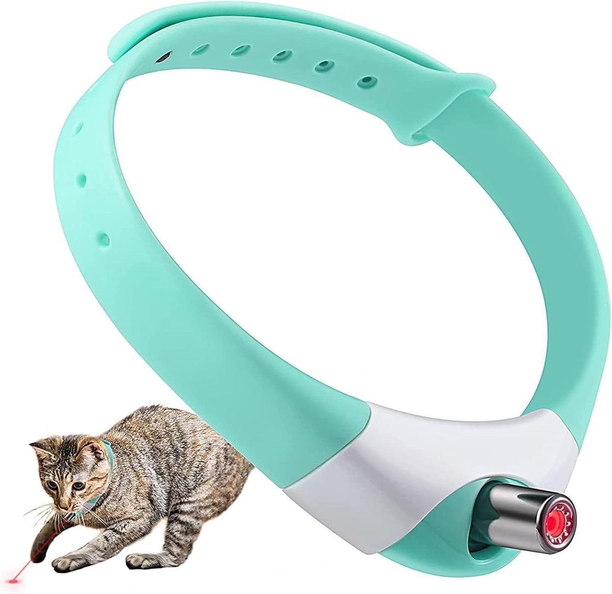 Petropolis Pet Laser Collar Self Teasing Cat Toy