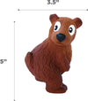 Outward Hound Tootiez Bear Latex Rubber Squeaky Dog Toy