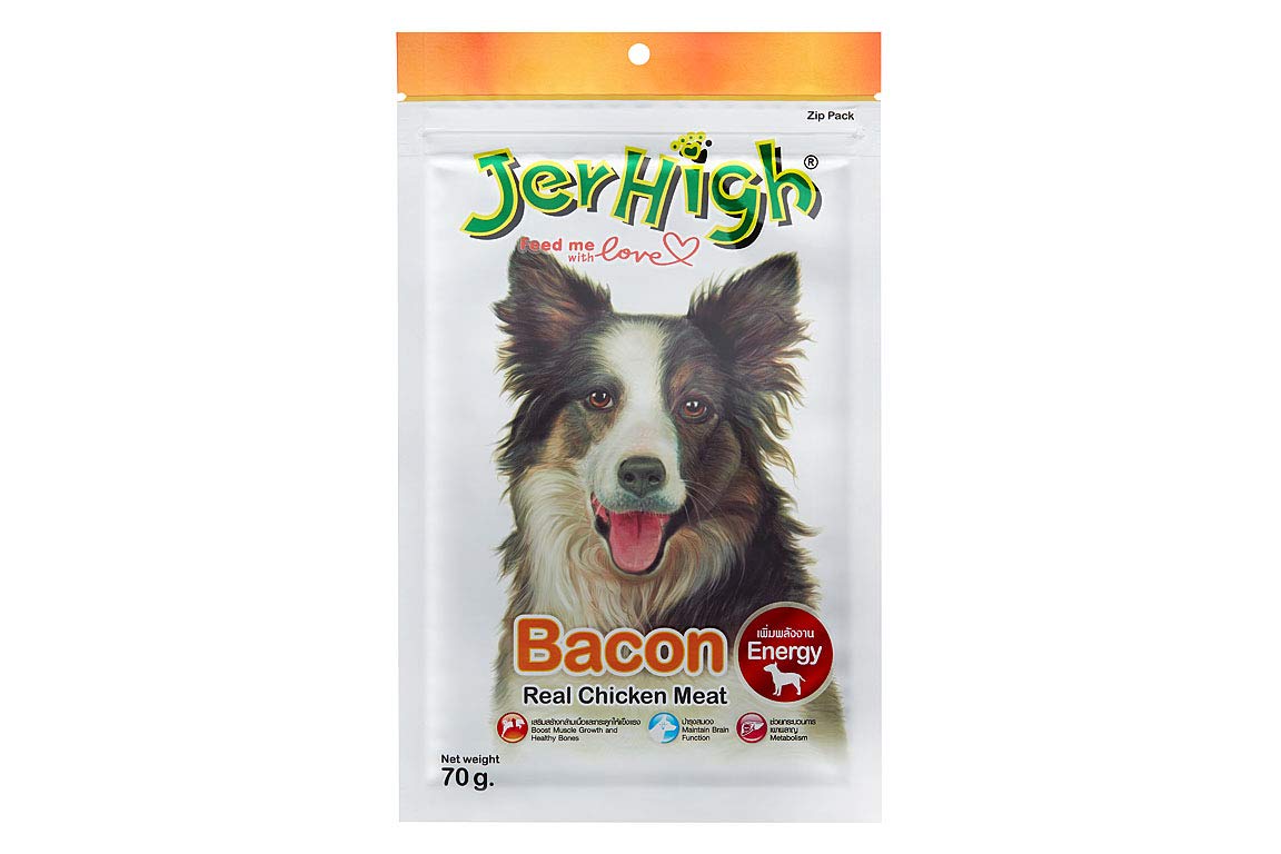 JerHigh : Bacon – Real Chicken Meat Dog Treat