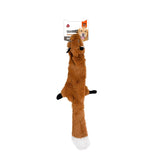 Bark Butler Fofos Skinneez Fox Dog Toy