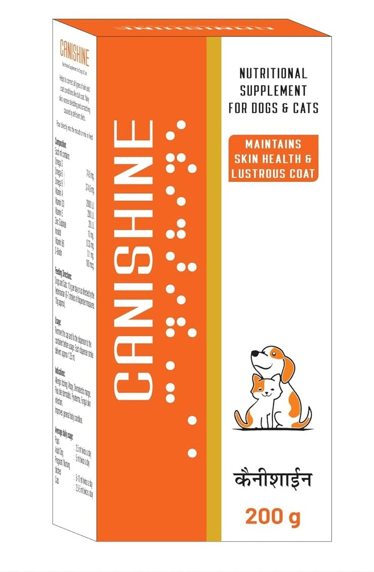Canicon: Canishine - Nutritional Supplement For Dogs And Cats
