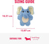 Kong Snuzzles Kiddos Elephant Plush Dog Toy