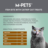 M-PETS : Fish Bite with Catnip Cat Treats