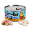 Smudges Tuna With White Fish In Gravy Cat Tin