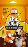 First Bark : Chic Wrap – Cheese & Chicken Wraps Dog Treats