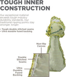 Outward Hound Ranch Roperz Cow Plush Squeaky Dog Toy - White