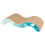 Trixie Mimi Cat Scratching Wave Cardboard Scratcher With Catnip