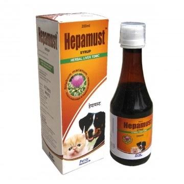 Pet Mankind Hepamust Herbal Liver Tonic Syrup For Dogs & Cats