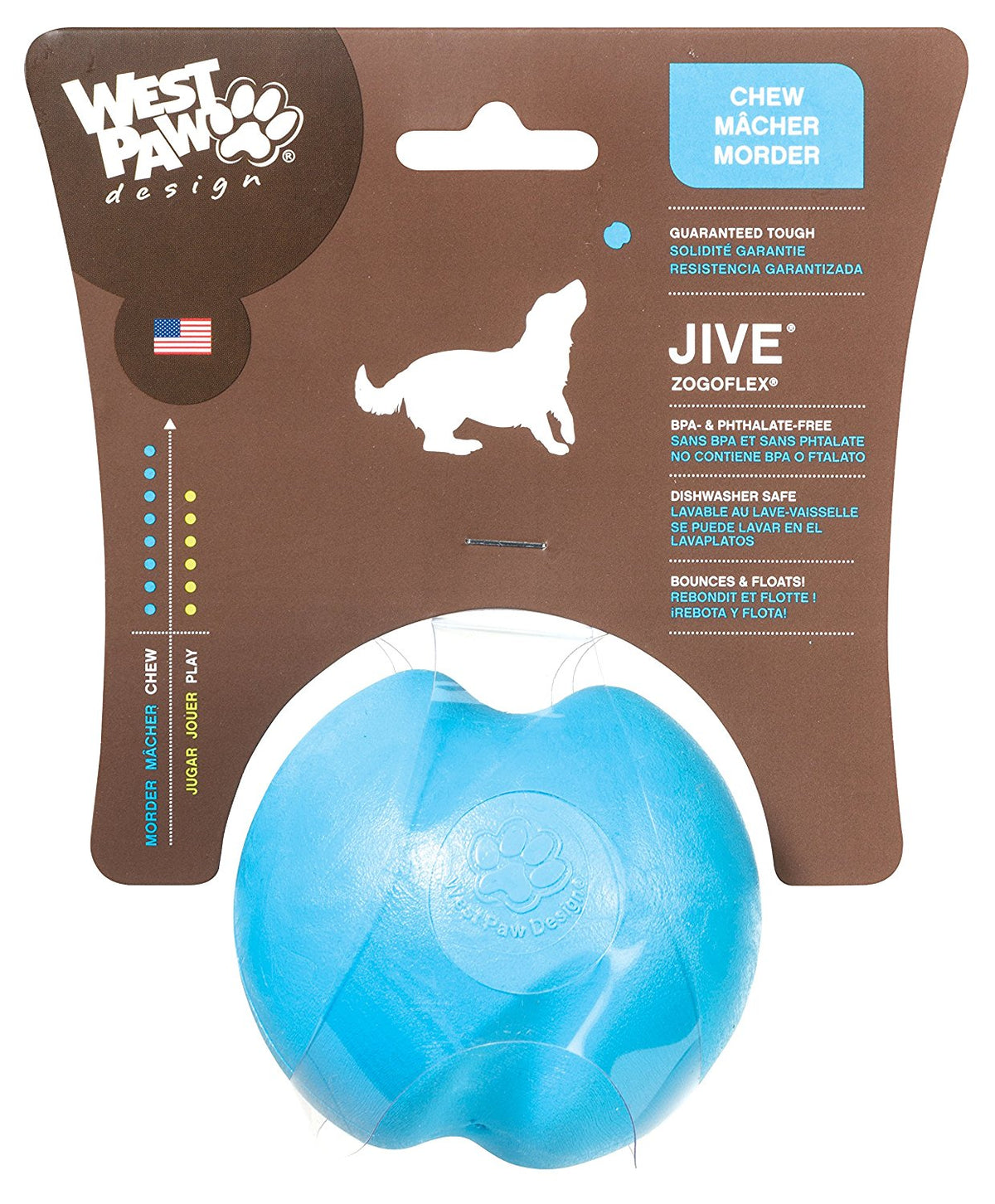 West Paw Zogoflex Jive Ball