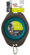 M-Pets Foldable Bowl For Dog (Color May Vary)