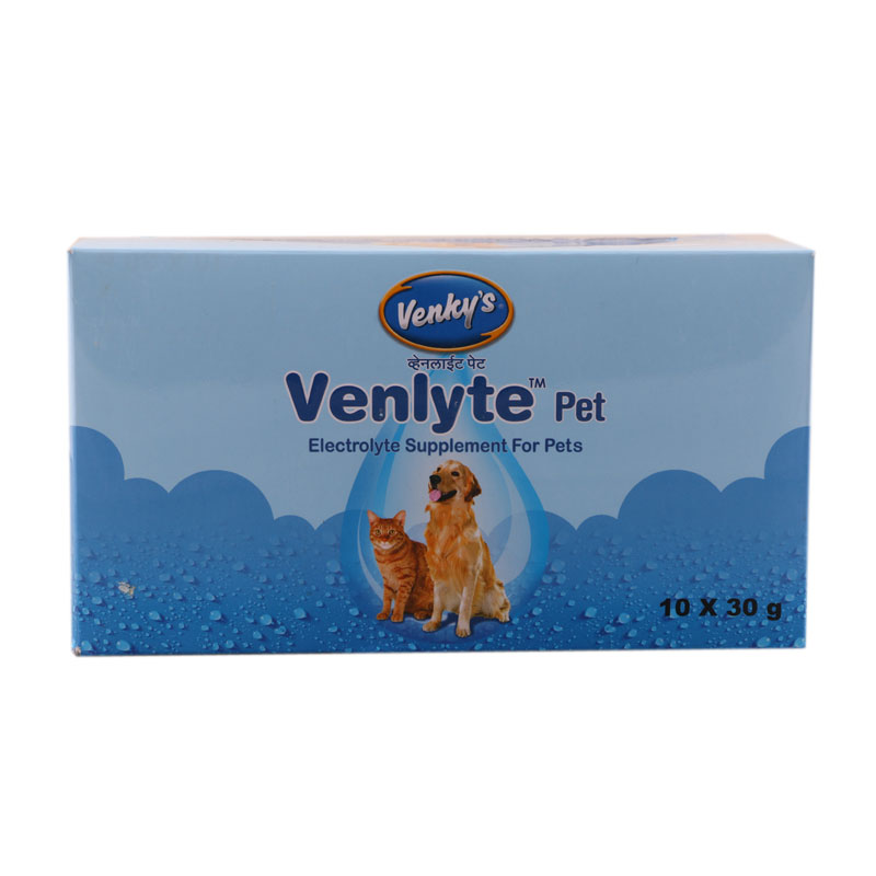Venky's Venlyte Pet – Electrolyte Supplement for Dogs & Cats