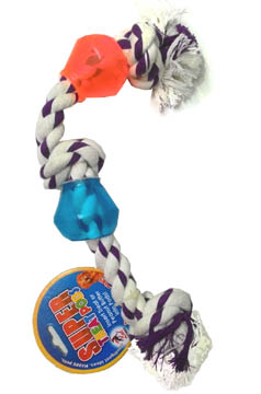 Super Treat Pod Cotton Bone 3 Knots