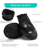 Pawz Waterproof Dog Boots - Medium - Black