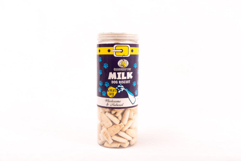 Naughty Pet 'Milk Biscuits' Jar