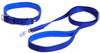 Kennel Foam Padded Nylon Collar Set & Leash (1 1/4")