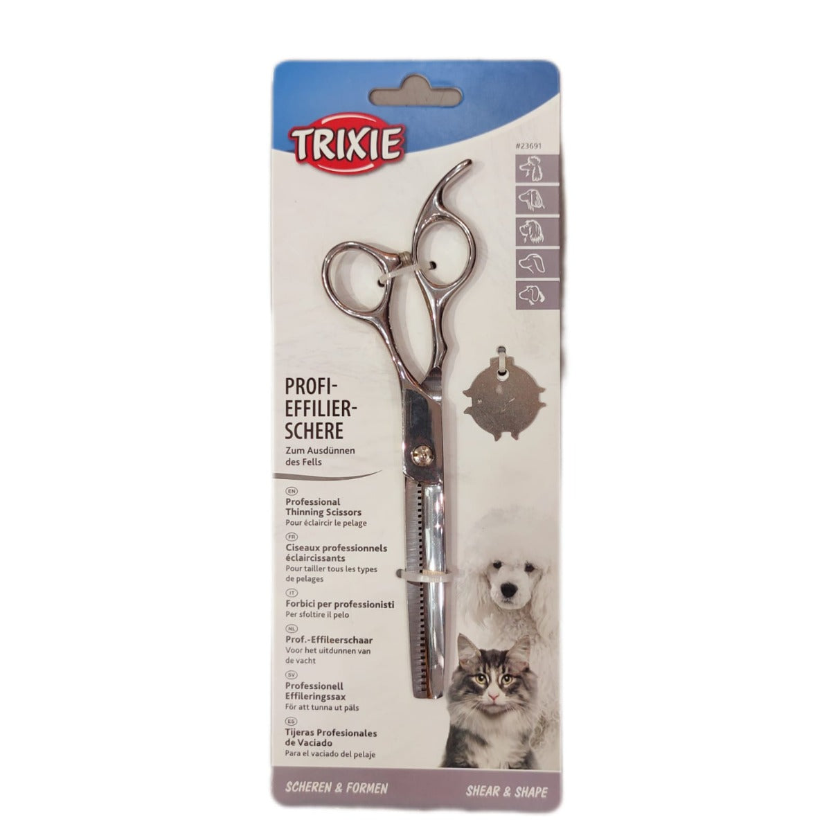 Trixie Professional Thinning Scissors - 18 CMS