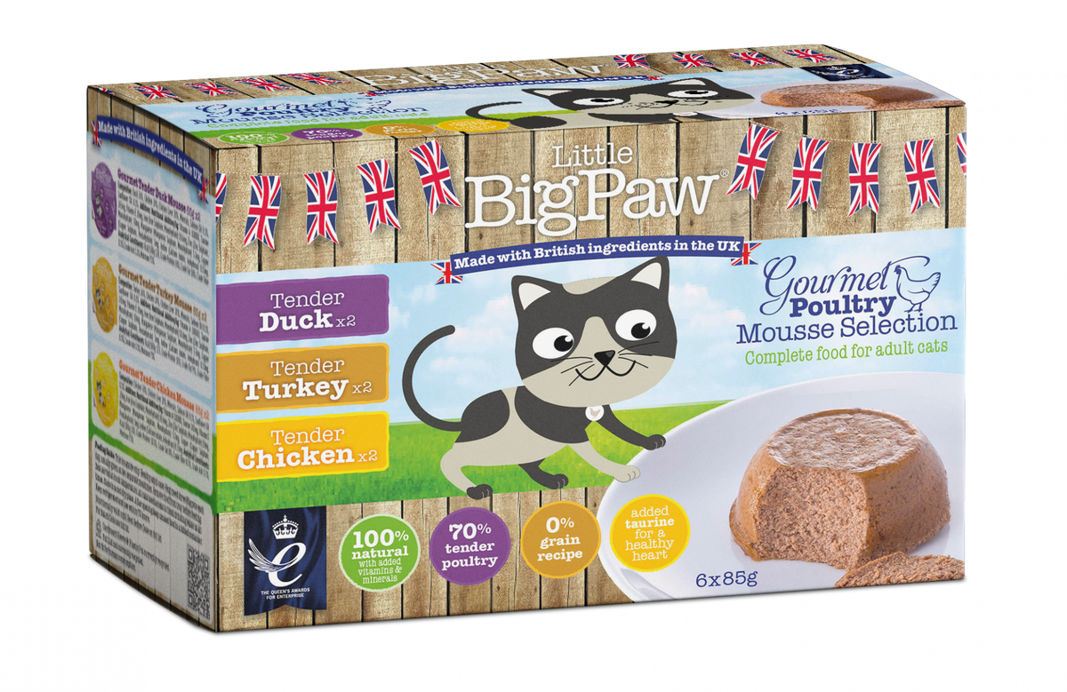 Little Big Paw Gourmet Poultry Mousse Selection Cup