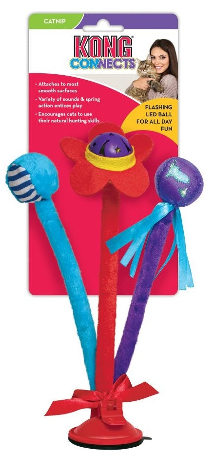 Kong Connects Bat N Spring Cat Toy