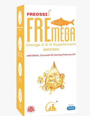 Freossi Fremega Omega 3-6-9 Supplements For Dogs & Cats