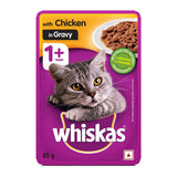 Whiskas With Chicken In Gravy Adult Cat Pouch 85 G (Pack Of 12) - Ecom Pack