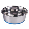 Kennel Heavy Premium Stainless Steel & Rubber Bonded Dog Bowl (5qt)