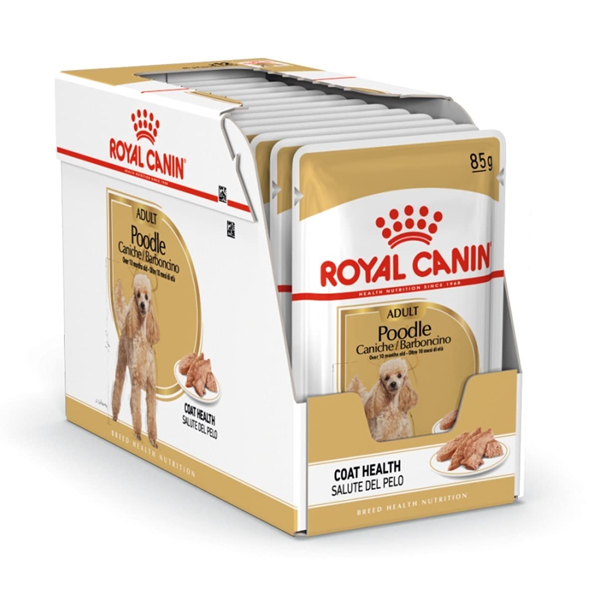 Royal Canin Poodle Adult Dog (Pouch) - Pack Of 12