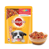 Pedigree Chicken & Liver Chunks In Gravy With Vegetables - Puppy  (Pack of 30)