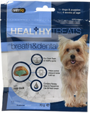 Vetiq Healthy Treats Breath & Dental With Real Duck