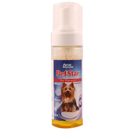 Pet Mankind Petstar Aloevera Dry Shampoo