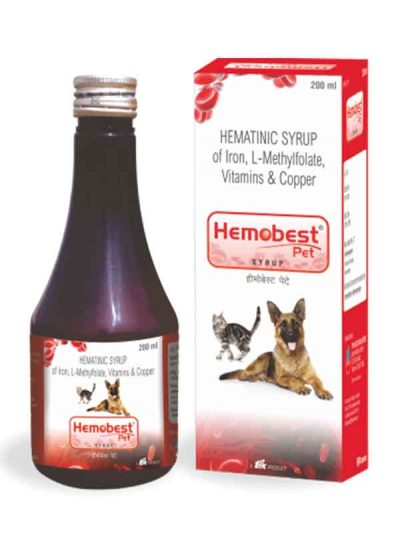 Hemobest Hematinic Of Iron L-Methylfolate, Vitamins & Copper Syrup