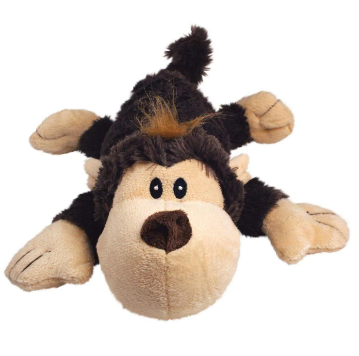 Kong Cozie Funky Monkey Plush Dog Toy