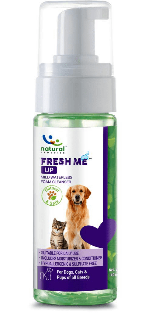 Natural Remedies Fresh Me Up Mild Waterless Cleanser Dry Shampoo