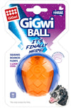 Gigwi Squeaker Transparent Ball -  Blue/Orange