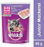 Whiskas Junior With Mackerel Pouch