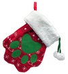 Kong Holiday Stocking Paw Dog Toy