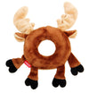 Gigwi Deer Plush Friendz With Foam Rubber Ring and Squeaker