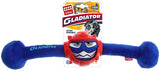 Gigwi Gladiator Squeaker Inside Plush/TPR Dog Toy - Blue