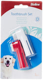 Bioline: Finger ToothBrush Set - 2-Piece Dental Care Kit For dogs