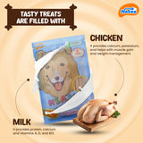 NOVEE : Milk Jerky Treats with Glucosamine - Soft Dog Training Treats