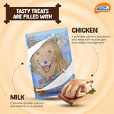 NOVEE : Milk Jerky Treats with Glucosamine - Soft Dog Training Treats