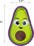 Outward Hound Tough Skinz Avocado Durable Toy - Green