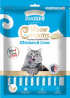 Signature : GrainZero Woow Creamy Lickable Cat Treats – Chicken & Liver (4+1 Free Sachets)