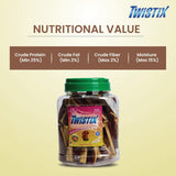 Twistix : Small Wheat-Free Dental Chews – Pumpkin Spice Flavour Dog Treats (Jar)