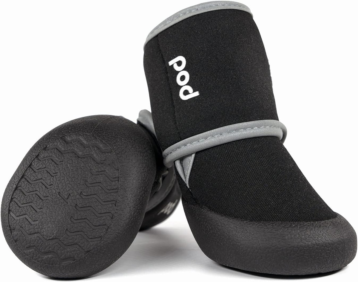 Holy Paws Pod Non-Slip Sole Outdoor Long Boots With Reflective Straps For Dog