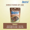 Twistix : Small Wheat-Free Dental Chews – Peanut & Carob Flavour Dog Treats