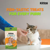 Kittos Salmon Ring Treat Cat