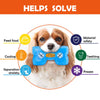 Holypaws Freeze Fetch Food Cooling Teether Bone Chew Toy