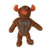 Basil Bull Shape Plush With Squeaky Dog Toy
