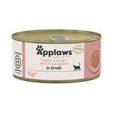 Applaws Tuna Fillet With Salmon In Broth Cat Tin